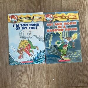 Scholastic Geronimo Stilton (2) Books